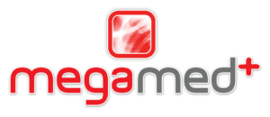 Megamed Logo vertical belo